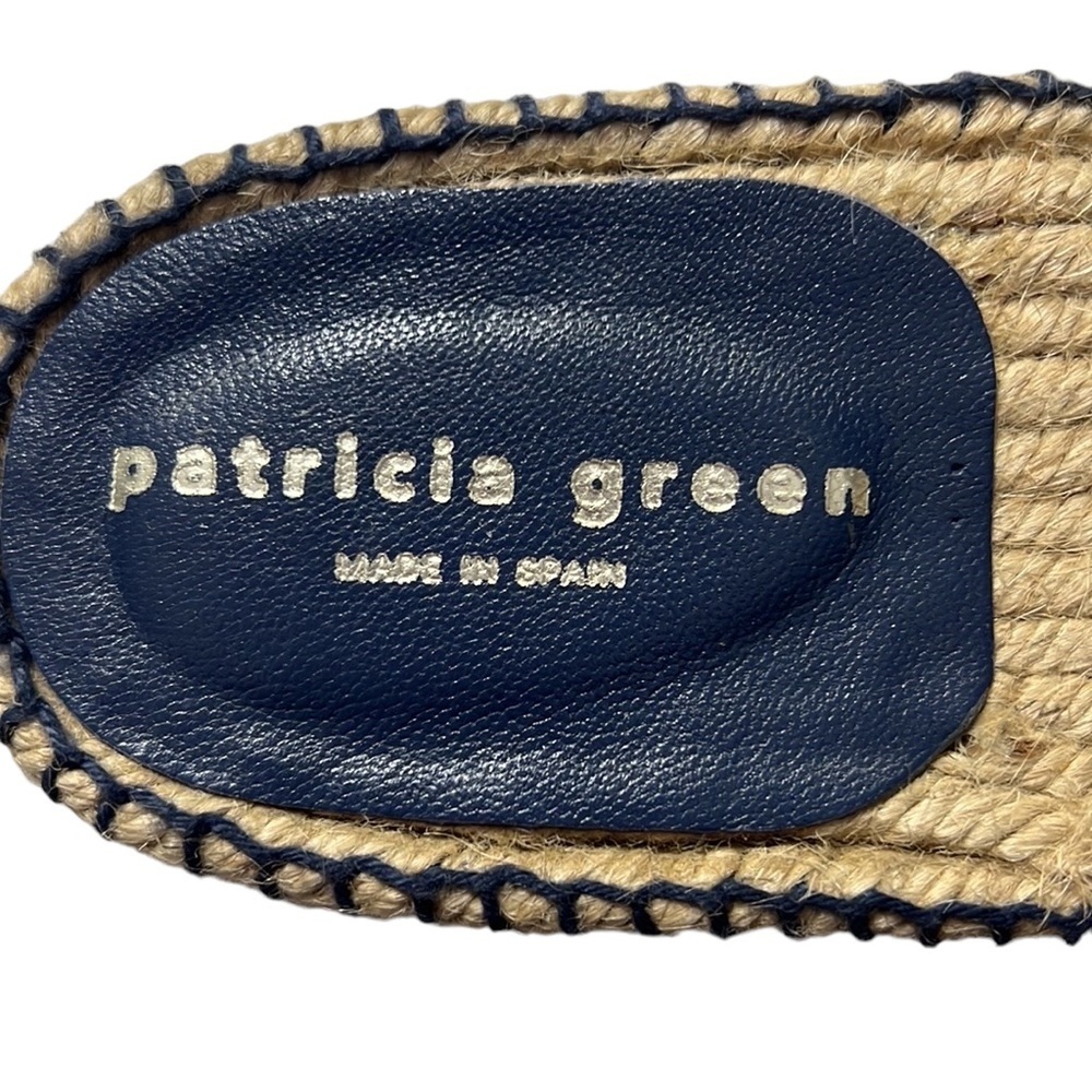 Patricia Green Linen Espadrille Slides — image 4 of 6